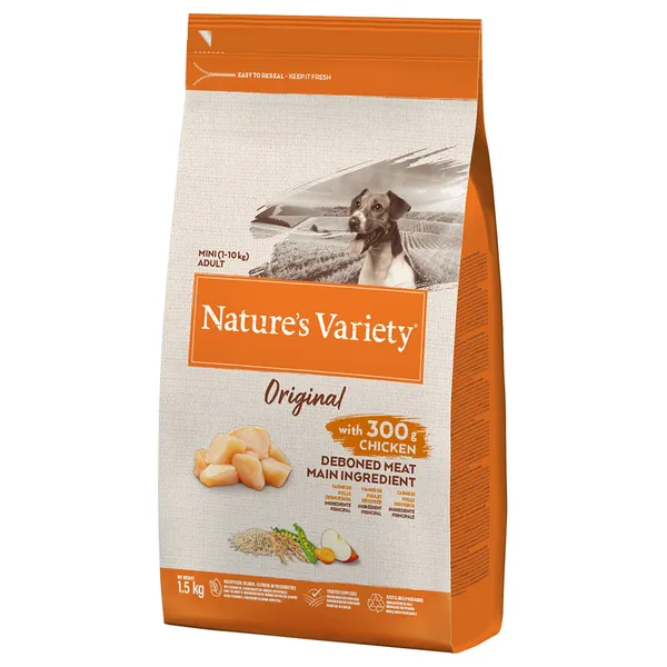 Nature's Variety Original Mini Adult poulet pour chien - 1,5 kg