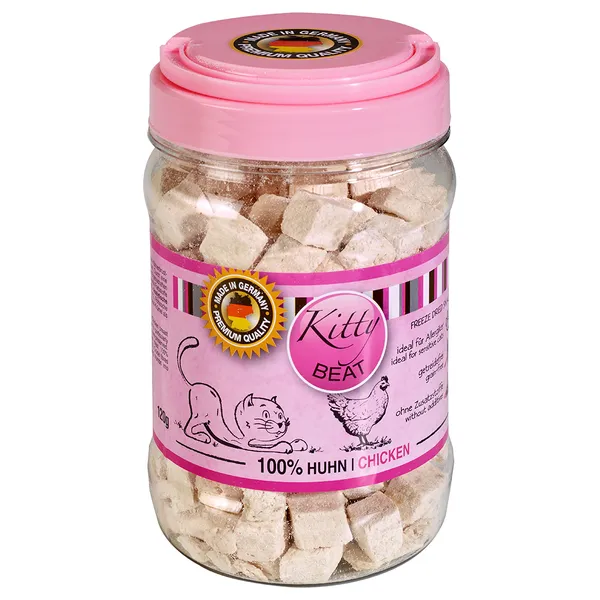 Friandises Porta 21 Kitty Beat poulet - lot % : 3 x 120 g
