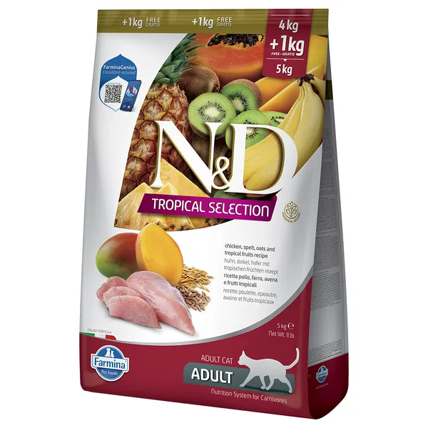 N&D Farmina Tropical Adult Poulet 5 kg