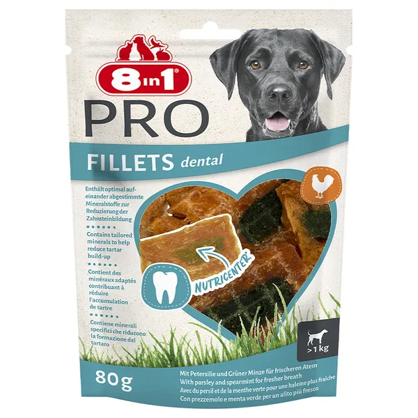 Fillets Pro Dental S 8in1 pour chien - Friandises pour chien