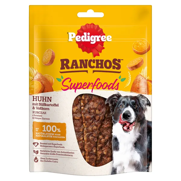 Pedigree Ranchos Superfoods pour chien - poulet, 70 g
