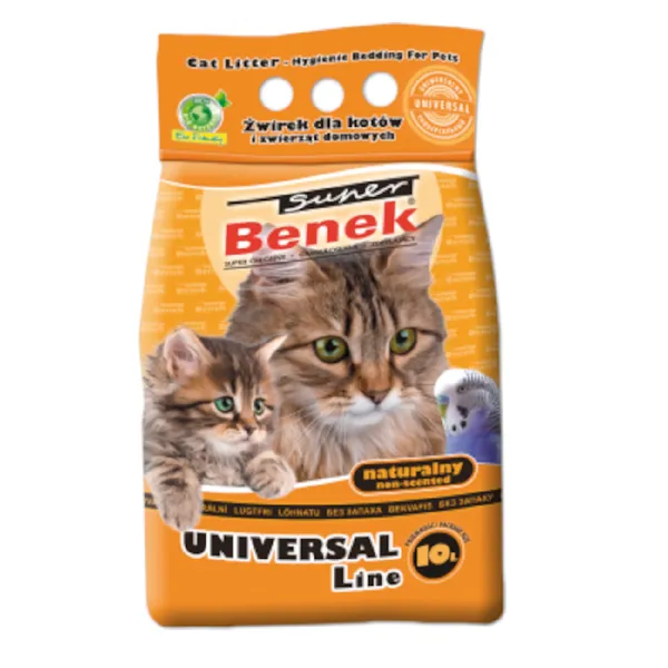 10 l Super Benek Litière universelle pour chat