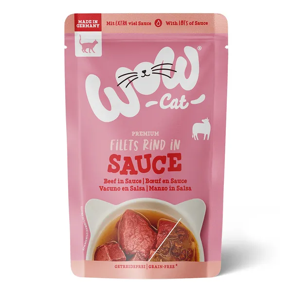 WOW Cat Adult Bœuf en sauce