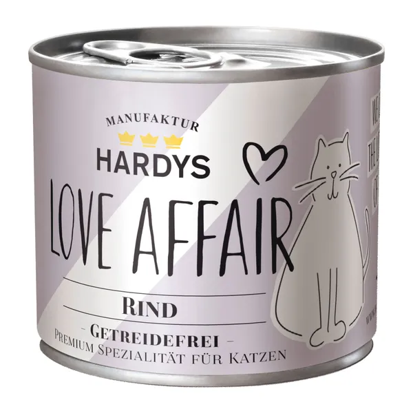 Hardys LOVE AFFAIR 6 x 200 g / 185 g pour chat - bœuf (6 x 200 g)