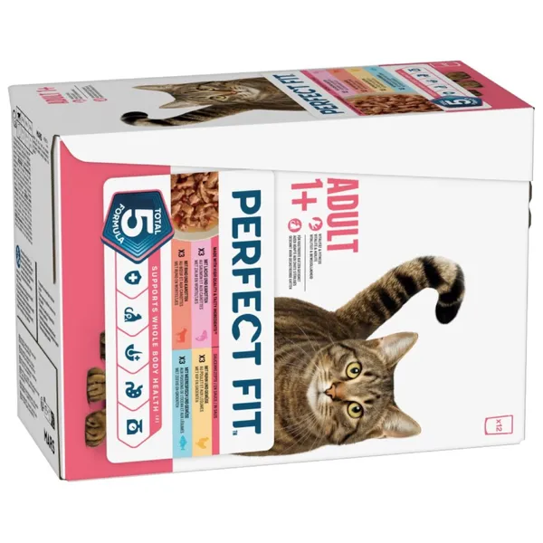 48 x 85 g  Perfect Fit lot mixte - nourriture humide pour chat