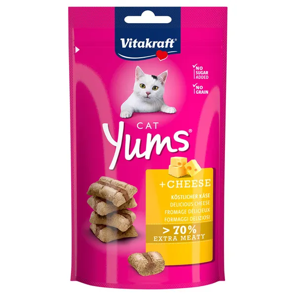 Vitakraft Cat Yums fromage - Friandises pour chat