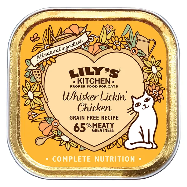 Lily's Kitchen Smooth Paté Chicken Pour Chats 85 Gr