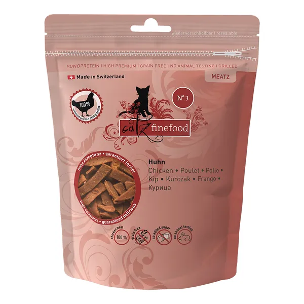 Catz finefood Meatz Friandises N°3 poulet - Friandises pour chat
