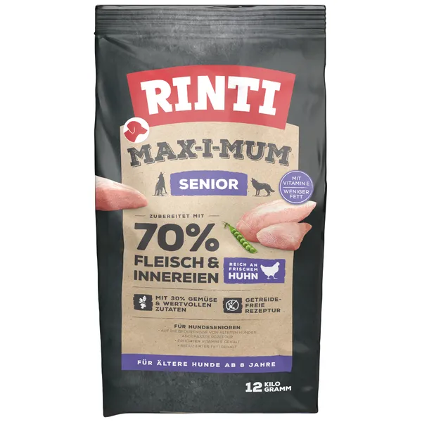 RINTI MAX-I-MUM Senior Poulet 12 kg