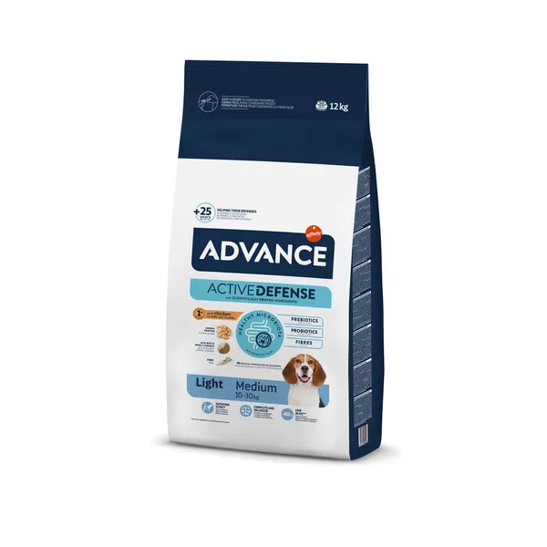 Medium Light poulet Advance - Croquettes pour chien