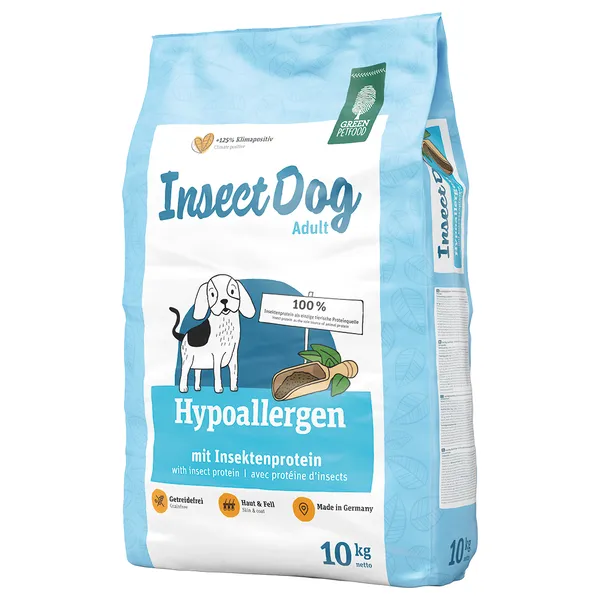 Green Petfood InsectDog hypoallergen - Croquettes pour chien