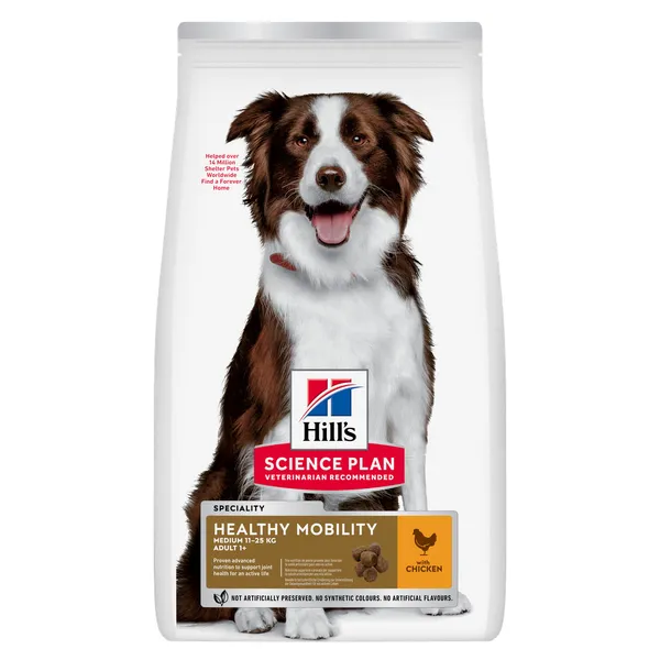Adult 1+ Healthy Mobility Medium poulet Hill's Science Plan - Croquettes pour chien