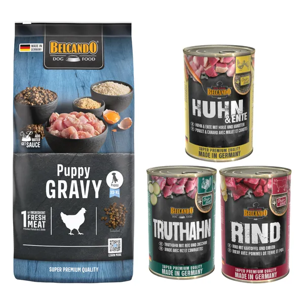 Belcando Puppy Gravy - Croquettes pour chien