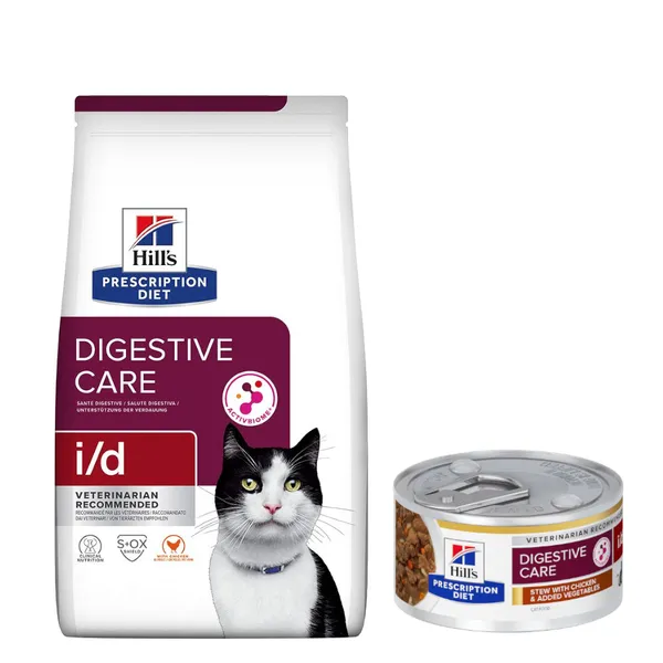 I/d Digestive Care poulet Hill's Prescription Diet - Croquettes pour chat