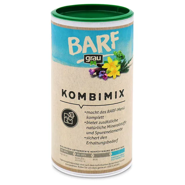 Gris BARF KombiMix nourriture complémentaire pour chien