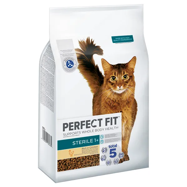 PERFECT FIT Sterile Adult 1+ Riche en poulet pour chat - 2 x 7 kg