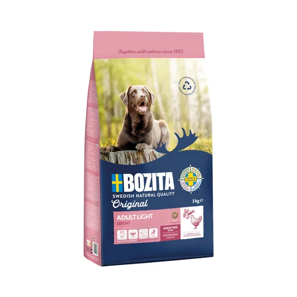 Bozita Original Adult Light pour chien - 3 kg