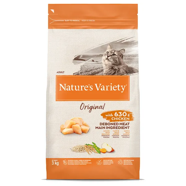Nature's Variety Original poulet pour chat - 3 kg