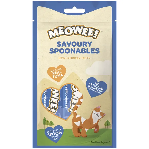 Meowee ! Spoonables Savoury 112 g pour chat - thon