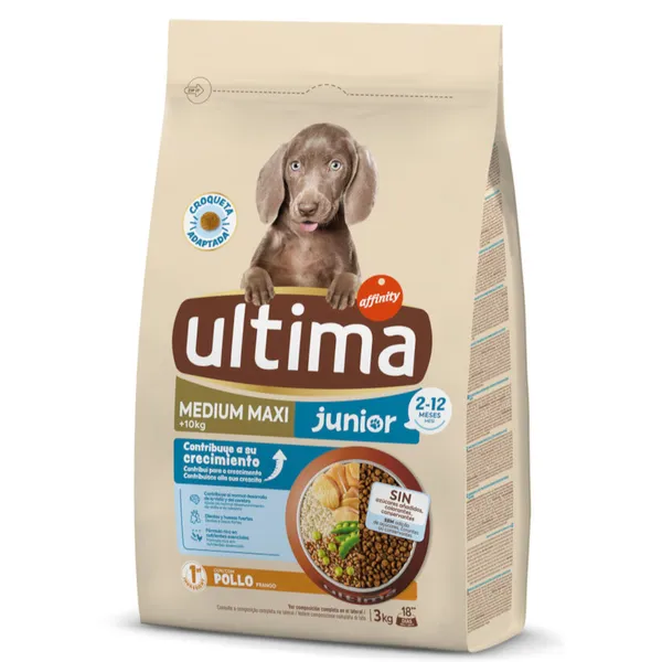 Ultima Medium/Maxi Junior, poulet - 3 kg