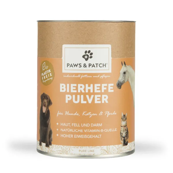 Levure de bière en poudre PAWS & PATCH - lot % : 2 x 250 g