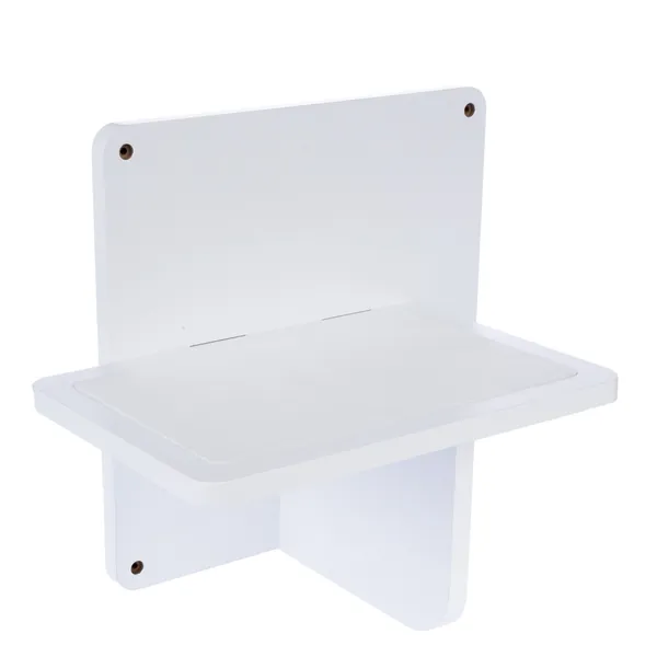 Modern Living Plate-forme San Francisco blanc chat