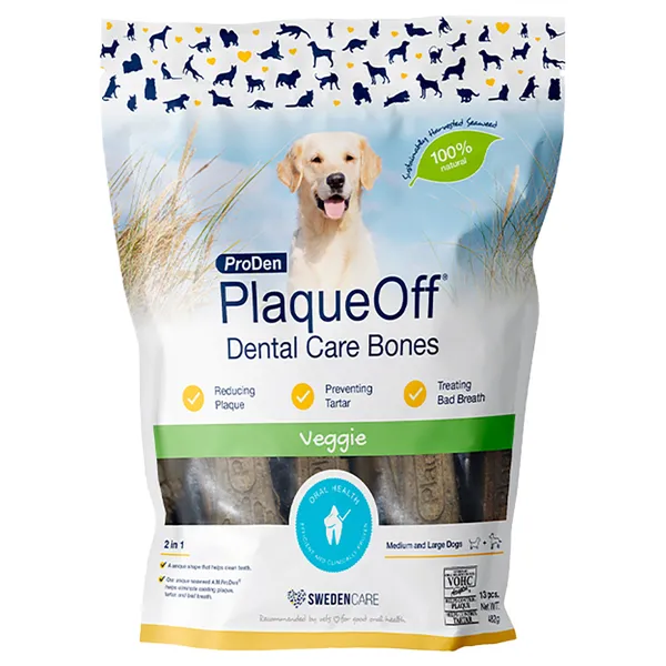 482 g de friandises pour chiens ProDen PlaqueOff Dental Care Bones