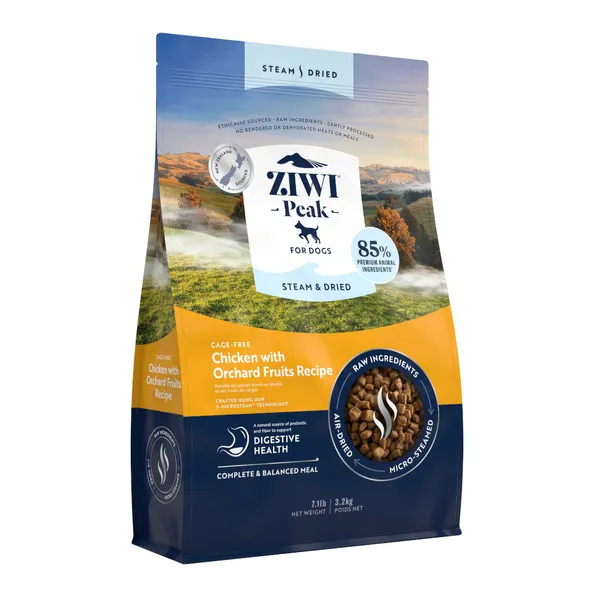 Ziwi Peak Steam, poulet séché pour chat - 3,2 kg