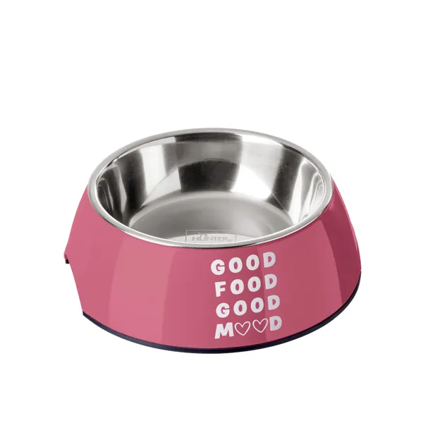 Mangeoire pour chiens Hunter Chester Rose 350 ml