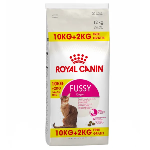 10+2kg Fussy Exigent Royal Canin Croquettes pour chat