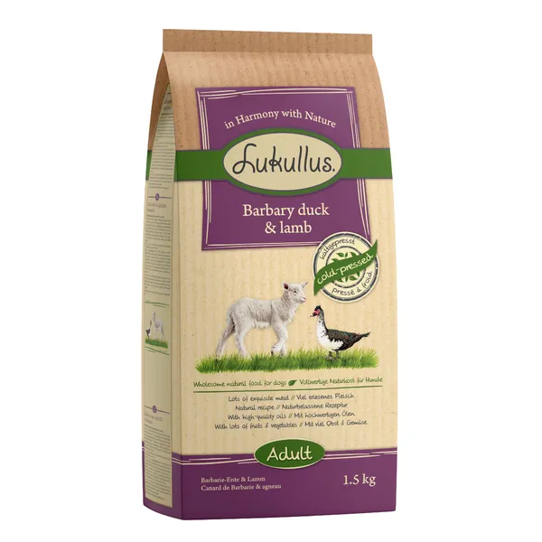 Lukullus, canard de Barbarie & agneau - 1,5 kg