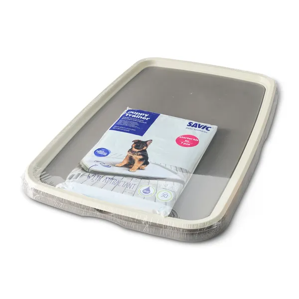 Toilettes Savic Puppy Trainer taille XL + 7 tapis - pour chien