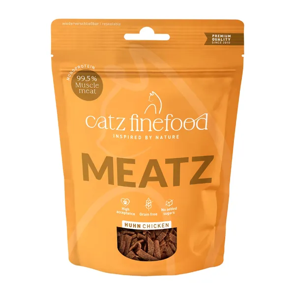 Catz finefood Meatz Friandises N°3 poulet - Friandises pour chat