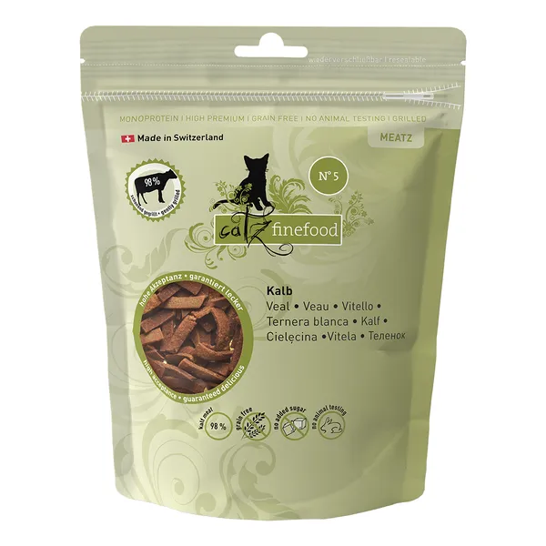 Catz finefood Meatz Friandises N°5 veau - Friandises pour chat