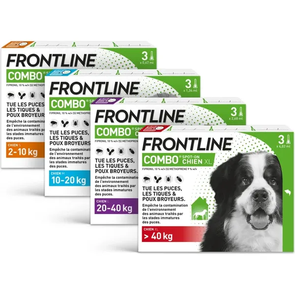FRONTLINE Combo Chien S, 2 - 10 kg – photo 3