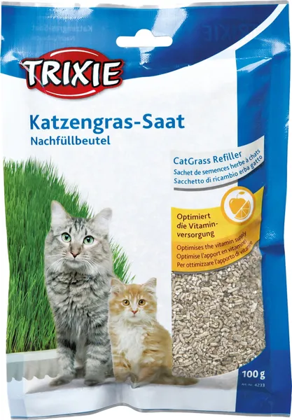 Herbe à chat tendre 100 g. - Trixie - TR-4232 – photo 2
