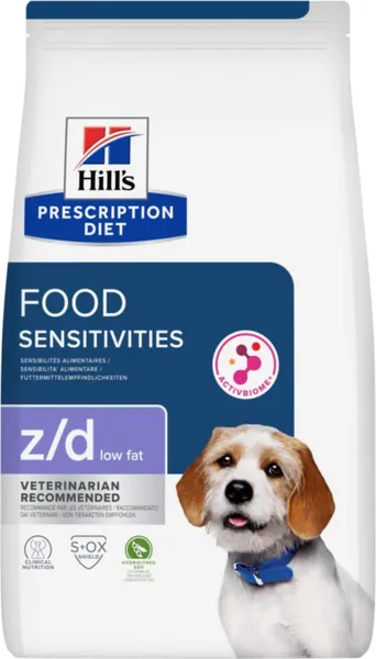 Hill's Croquettes Prescription Diet z/d Low Fat à la Protéine de Soja Hydrolysée pour Chiens 3 Kg – photo 2