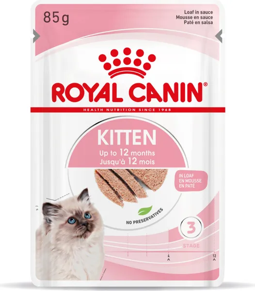 Royal Canin Kitten en mousse - Pâtée pour chat – photo 4