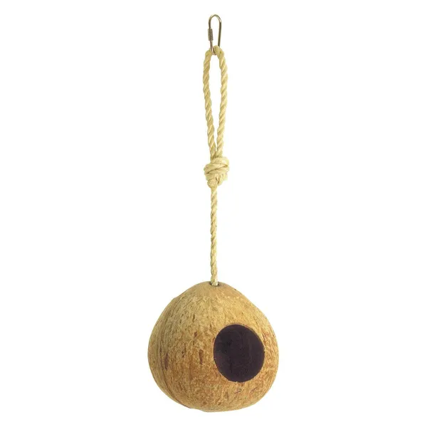 Nichoir Kerbl Pet Coco pour oiseau - 12 cm de diamètre