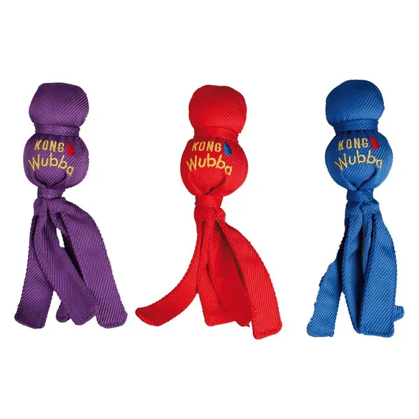Kong - Jouet Wubba avec Couinement pour Chiot - XL