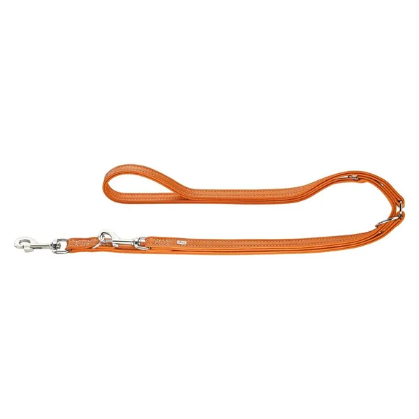 Hunter Laisse réglable Cannes cuir nappa de vachette, Laisse