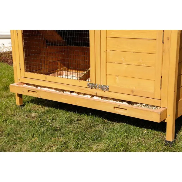 Kerbl Bacs de rechange pour le clapier pour rongeurs Appartement Pro A82609101, Cage + enclos