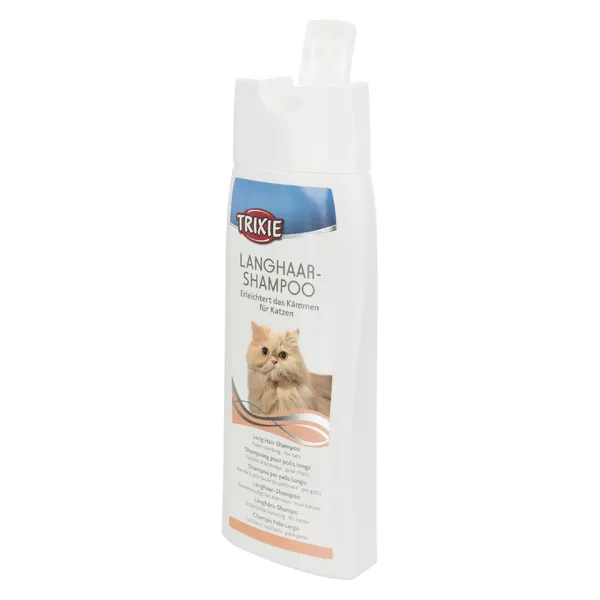Trixie Shampoing Spécial Poils Longs, Chats 250 Ml