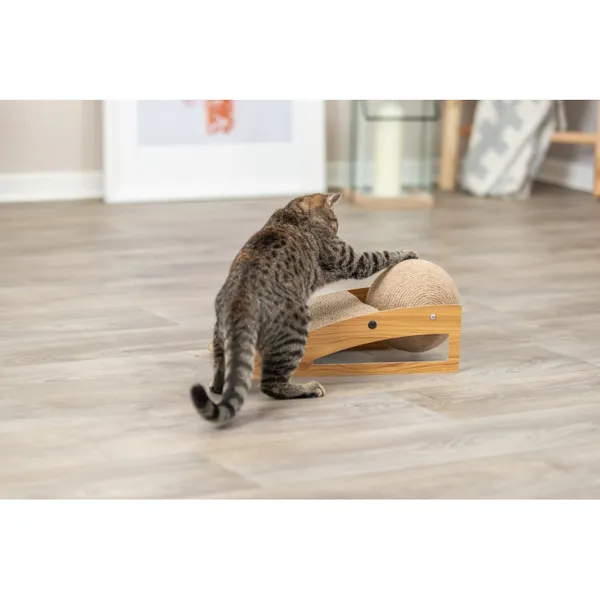 Griffoir rampe avec Balle pour Chat  – photo 3
