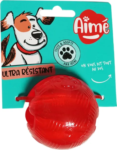 Balle en caoutchouc ultra résistant pour Chien  – photo 2