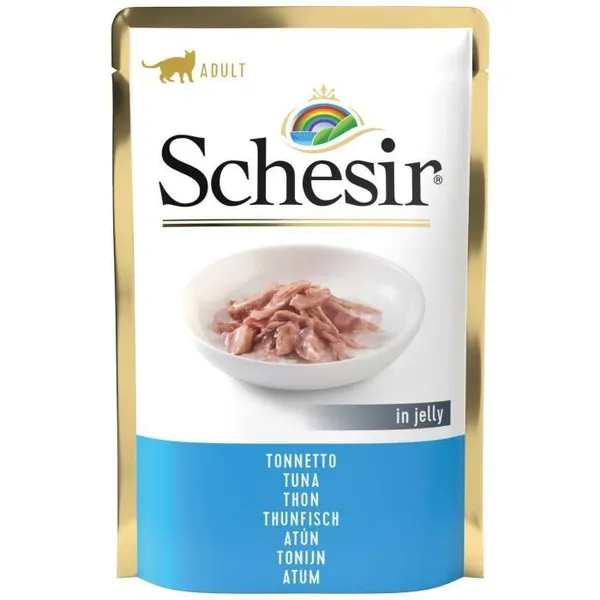 Sachet Chat - Schesir Thon en gelée - 85 gr