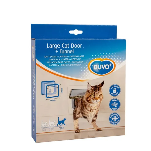 EBI grande chatire + tunnel, Chatire + filet pour chat