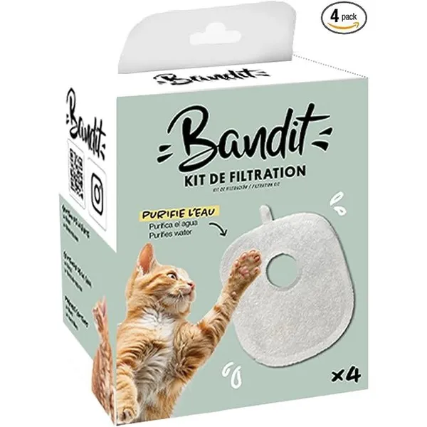 Bandit - Kit de Filtration pour Fontaine à Eau Compatible Bandit ment - Ger leau fra?che - Améliore la qualité de l FONTAINE A EAU