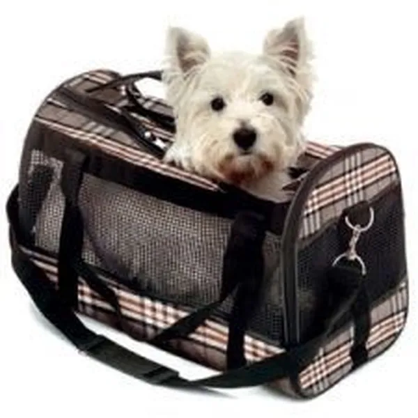 Transport - Flamingo Sac de transport Mayfair Taille L Marron et beige - 50 x 27 x 31