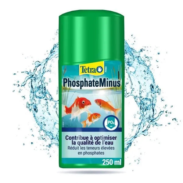 Traitement de l'eau tetra pond phosphateminus 250 ml pour bassin